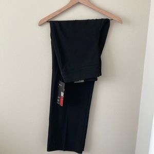 NWT Style&Co Curvy Fit Straight Leg Dress Pants -Ebony Black size 10